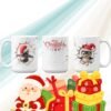 Merry Christmas Reindeer Ceramic Mug, Holiday Coffee Cup ( 15oz) Merry Christmas Reindeer Ceramic Mug, Holiday Coffee Cup ( 15oz)