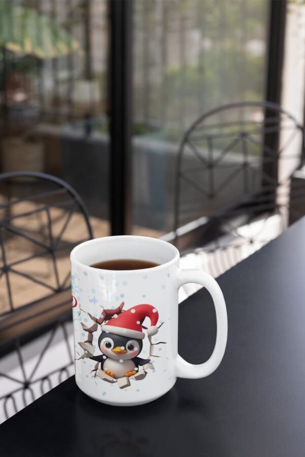 Merry Christmas Reindeer Ceramic Mug, Holiday Coffee Cup ( 15oz) Merry Christmas Reindeer Ceramic Mug, Holiday Coffee Cup ( 15oz)