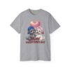 Valentine's Day Puppies T-Shirt , Happy Valentine's Day Cute Puppy Couple Tee, Women's Tee