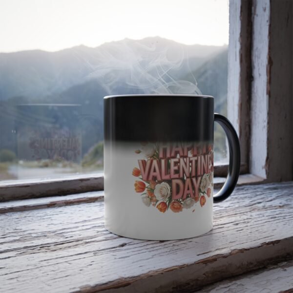 10451036099681864812_2048.jpeg Valentine Floral Color, Changing Mug , 11oz Morphing Coffee Cup