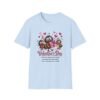 Valentine's Day T-Shirt – Cute Love Quote Graphic Tee, Embroidery Style Effect