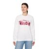 1079851540979743028_2048.jpeg Happy Valentine Women's Sweatshirt, Festive Heart, Gift Pattern Crewneck