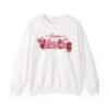 11268303296706176313_2048.jpeg Happy Valentine Women's Sweatshirt, Festive Heart, Gift Pattern Crewneck