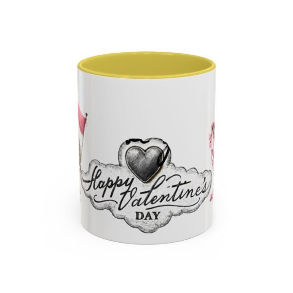 Valentine's Day Cute Mug — Happy Valentine's Day Coffee Cup (11oz/15oz)