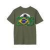 2026 Brazil Soccer T-Shirt, Unisex Soccer Fan Style, Embroidery Style Effect
