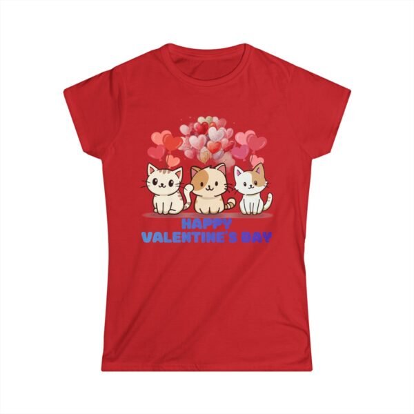 Purr-fectly in Love, Cute Kittens Valentine Tee,  Women's Shirt
