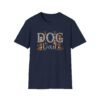 Dog Dad T-Shirt, Cute Paw Print & Puppy Graphic Tee, This soft, Embroidery Style Effect