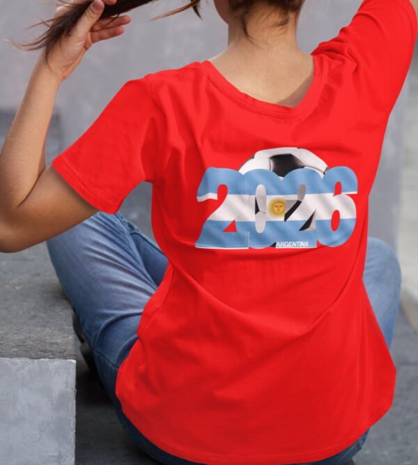 2026 Argentina Retro Soccer T-Shirt, A Timeless Expression of Soccer Passion