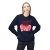 13553221815443319118_2048.jpeg Valentine's Day Crewneck Sweatshirt, Happy Valentine's Day Heart Design