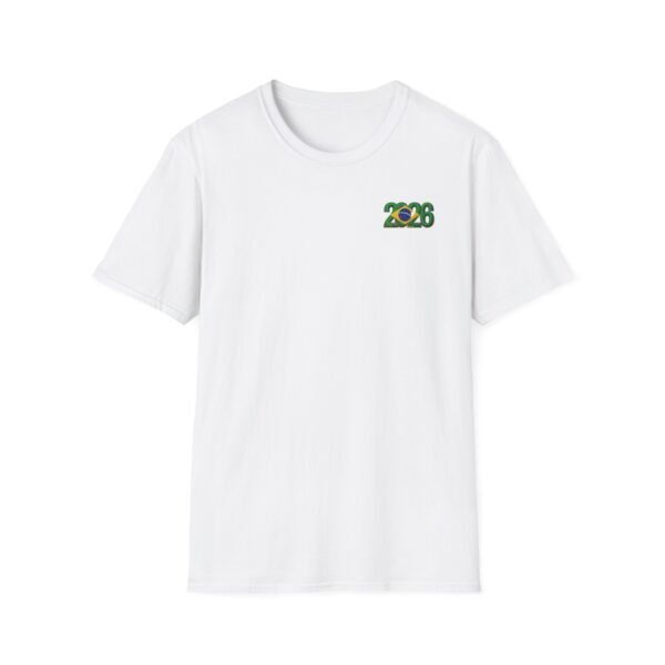 2026 Brazil Soccer T-Shirt, Unisex Soccer Fan Style, Embroidery Style Effect