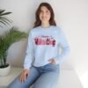 14380882621491267829_2048.jpeg Happy Valentine Women's Sweatshirt, Festive Heart, Gift Pattern Crewneck