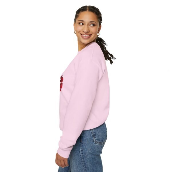 14551391859450177517_2048.jpeg Happy Valentine Women's Sweatshirt, Festive Heart, Gift Pattern Crewneck