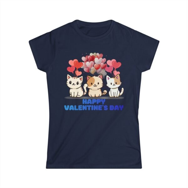 Purr-fectly in Love, Cute Kittens Valentine Tee,  Women's Shirt