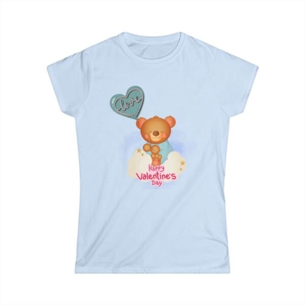 Valentine Bear Tee Cute Happy Valentine’s Day,  Women's T-Shirt