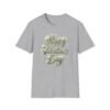 Valentine’s Day Floral T‑Shirt, Happy Valentine’s Day, Women's Tee