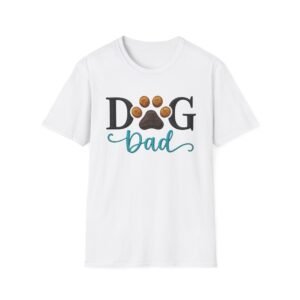 16047880272468131961_2048.jpeg Dog Dad Tee, Because Fur Is a Fashion Statement, Tee for Pet Lovers, Embroidery Style Effect