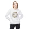 Elegant Valentine’s Day Floral Crewneck Sweatshirt, Timeless Comfort & Subtle Romance, Women T-Shirt