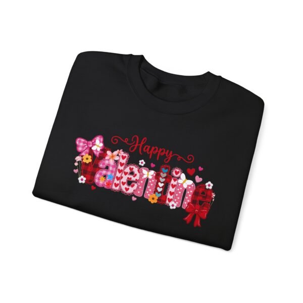 16529578696477307143_2048.jpeg Happy Valentine Women's Sweatshirt, Festive Heart, Gift Pattern Crewneck