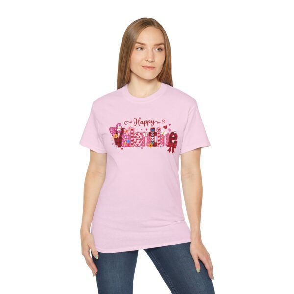 16631190166036049011_2048.jpeg Happy Valentines Tee, Casual Women's outfit, The Easy Valentine Tee Everyone Loves