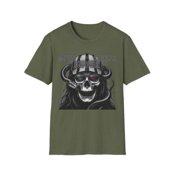 16753934497085847383_2048.jpeg T-shirt with a midnight skull print, Streetwear with a dark story.