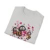 Valentine's Day T-Shirt – Cute Love Quote Graphic Tee, Embroidery Style Effect