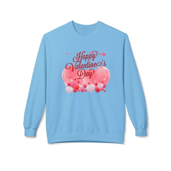 17061159433337368291_2048.jpeg Valentine's Day Crewneck Sweatshirt, Happy Valentine's Day Heart Design