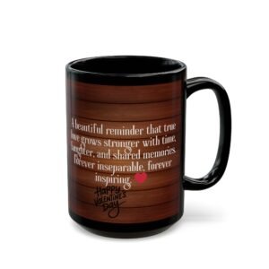 Grandparents Love Quote Mug – Proof That True Love Survives Coffee, Time, and Everything Else
