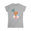 Valentine Bear Tee Cute Happy Valentine’s Day,  Women's T-Shirt