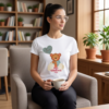 Valentine Bear Tee Cute Happy Valentine’s Day, Women’s T-Shirt