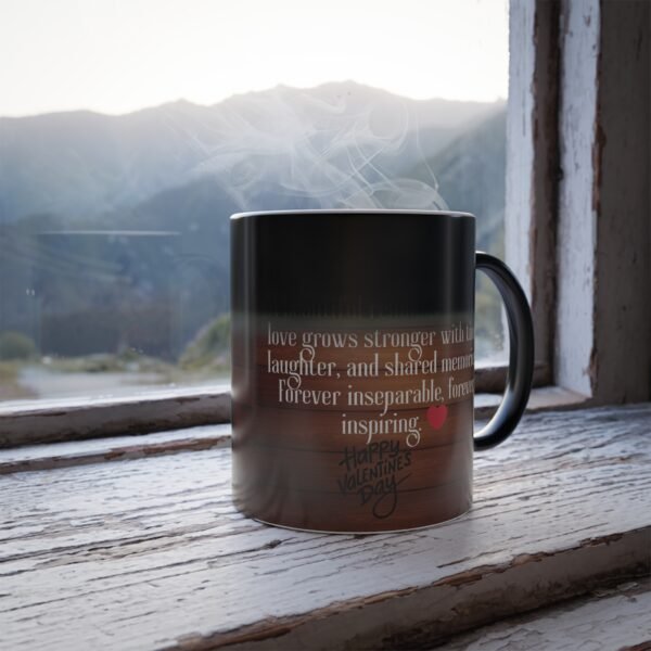 Color-Changing Mug — Grandma Love Quote 11oz (Morphing Heat Reveal)
