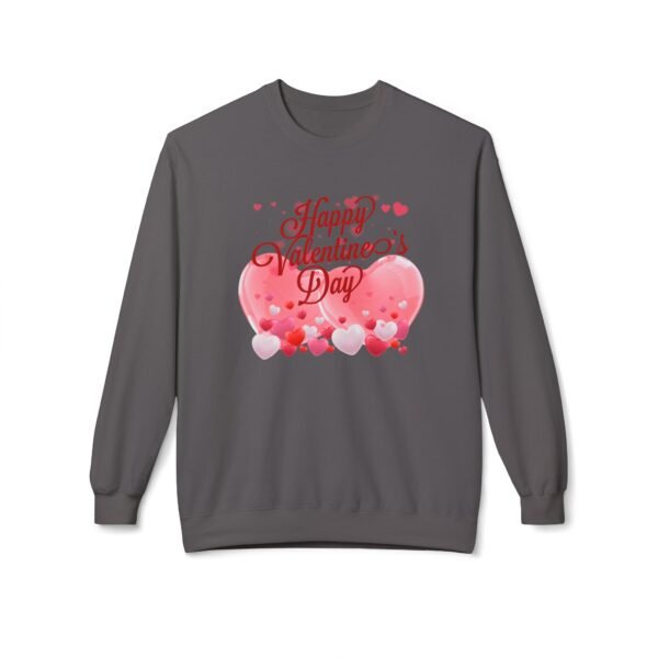1882703003490937870_2048.jpeg Valentine's Day Crewneck Sweatshirt, Happy Valentine's Day Heart Design