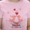 Valentine’s Day Love Birds Tee, Women’s Tee