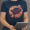Valentine’s Day Floral Heart T-Shirt Valentine’s Day Floral Heart T-Shirt
