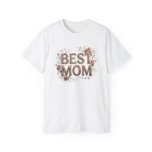 “Best Mom” Vintage Tee,  A Warm Reminder She Can Wear Every Day