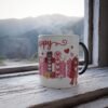 2713030514945106313_2048.jpeg Happy Valentine Mug, Color Changing Mug 11 oz, Romantic Heart Design