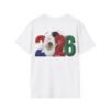 2026 Mexico Soccer T-Shirt, 2026 Soccer Fan Graphic, Embroidery Style Effect
