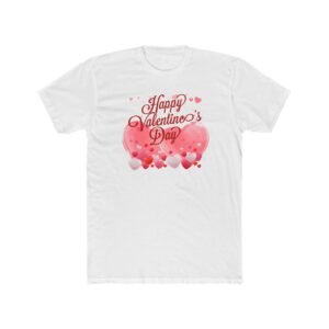 2963178469302702472_2048.jpeg Happy Valentine’s Day Heart Graphic Tee, Timeless Affection, Women's Heart Graphic Tee