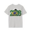 2026 Brazil Soccer T-Shirt, Unisex Soccer Fan Style, Embroidery Style Effect