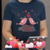 Valentine’s Day Love Birds Tee, Women’s Tee