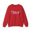 3019888765629364381_2048.jpeg Happy Valentine Women's Sweatshirt, Festive Heart, Gift Pattern Crewneck