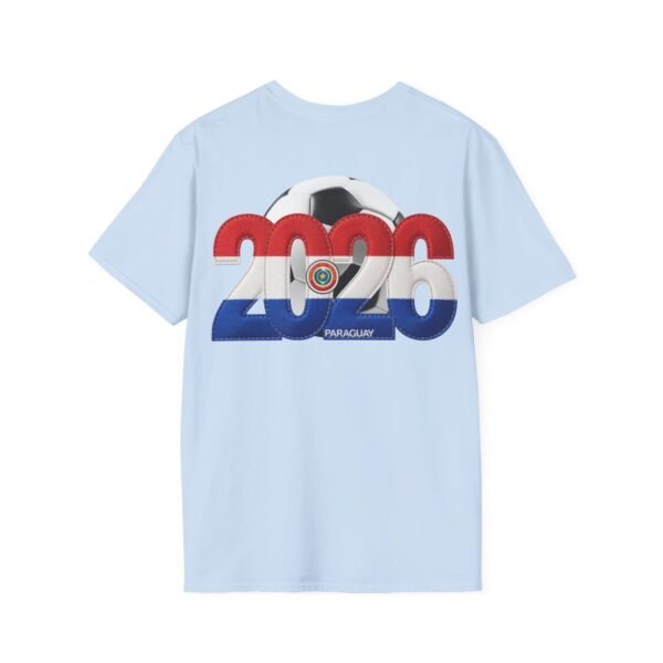 3224361222711286151_2048.jpeg Paraguay 2026 Soccer T-Shirt , Both Sides Design, Embroidery Style Effect