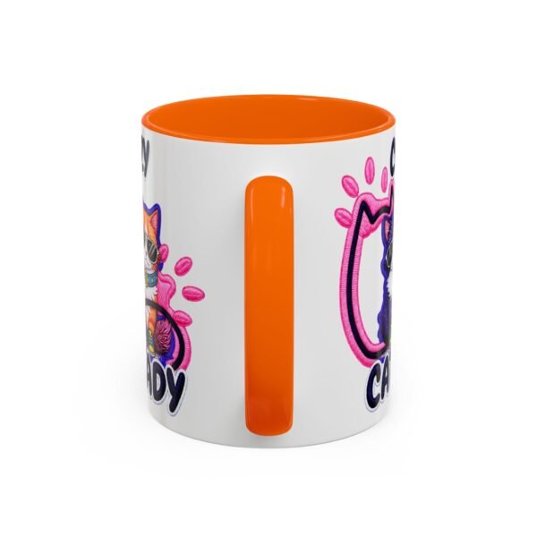 Personalized Mug, Crazy Cat Lady Accent Coffee Mug , Cute Sunglasses Cats