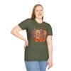 Cozy Season Women's T-Shirt,  Fall Leaves Autumn Graphic Tee, Embroidery Style Effect
