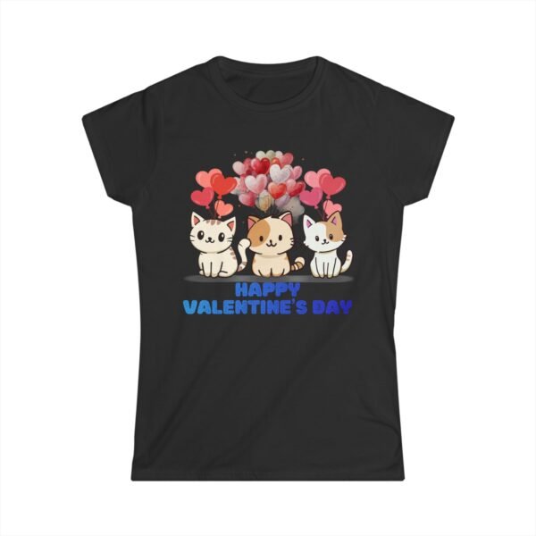 Purr-fectly in Love, Cute Kittens Valentine Tee,  Women's Shirt