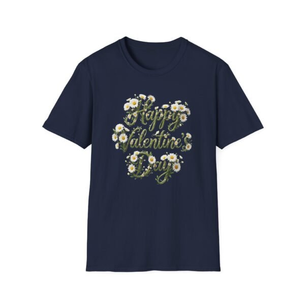 Valentine’s Day Floral T‑Shirt, Happy Valentine’s Day, Women's Tee