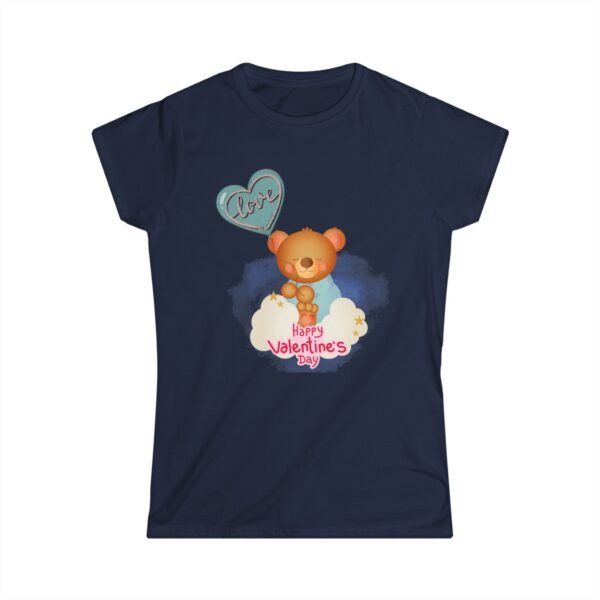 Valentine Bear Tee Cute Happy Valentine’s Day,  Women's T-Shirt
