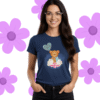 Valentine Bear Tee Cute Happy Valentine’s Day, Women’s T-Shirt