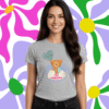 Valentine Bear Tee Cute Happy Valentine’s Day, Women’s T-Shirt