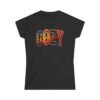 Cozy Season Women's Tee, Retro Fall Vibes Graphic Shirt, Embroidery style effect