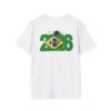 Brazil 2026 Soccer T-Shirt , Brazil Soccer 2026 Tee, Unisex Tee